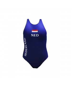 Women Swimsuit Waterswim Blue NED Swimwear, Swim Briefs for swimmers, Water Polo, Underwater hockey, Underwater rugby