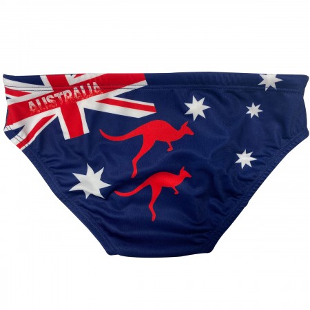 Suit Waterswim AUSTRALIA TWO KANGAROO Swimwear, Swim Briefs for swimmers, Water Polo, Underwater hockey, Underwater rugby
