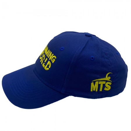 MTS SWIMMING WORLD BASEBALL CAP BLUE