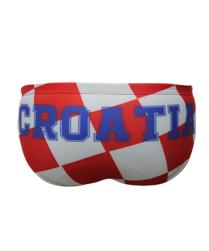 Suit MTS Croatia Square Swimwear, Swim Briefs for swimmers, Water Polo, Underwater hockey, Underwater rugby