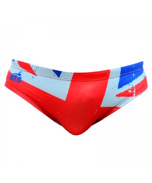 Suit MTS England Flag Swimwear, Swim Briefs for swimmers, Water Polo, Underwater hockey, Underwater rugby