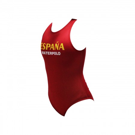 Women Swimsuit Waterswim Red Spain Swimwear, Swim Briefs for swimmers, Water Polo, Underwater hockey, Underwater rugby