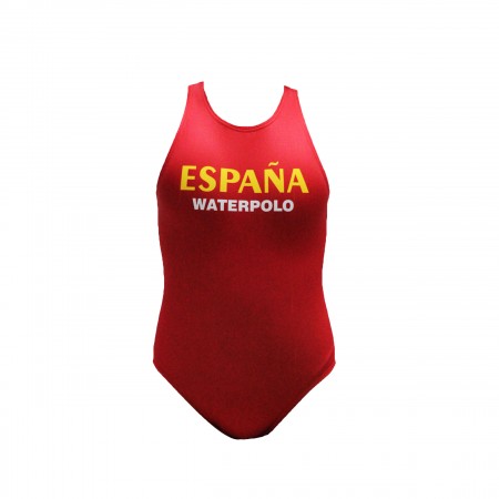 Women Swimsuit Waterswim Red Spain Swimwear, Swim Briefs for swimmers, Water Polo, Underwater hockey, Underwater rugby