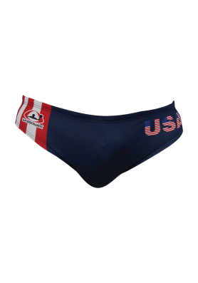 Suit Waterswim Usa Dark Blue Swimwear, Swim Briefs for swimmers, Water Polo, Underwater hockey, Underwater rugby