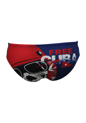 Suit Waterswim Cuba Free Swimwear, Swim Briefs for swimmers, Water Polo, Underwater hockey, Underwater rugby