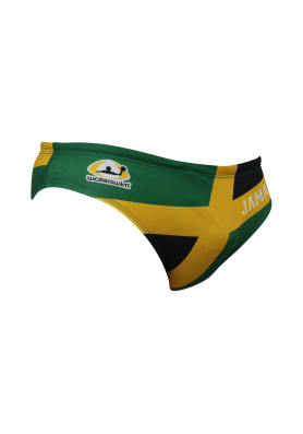 Suit Waterswim Jamaica Flag Swimwear, Swim Briefs for swimmers, Water Polo, Underwater hockey, Underwater rugby