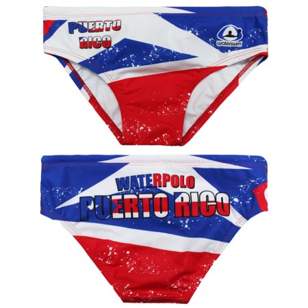 WATERSWIM MENS WATER POLO PUERTO RICO SUIT